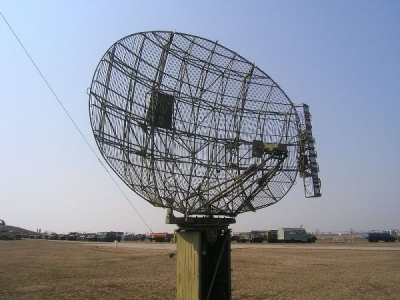 Радар с параболической антенной